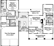HPG-1726-1: The Brookcrest Lane - House Plan Gallery