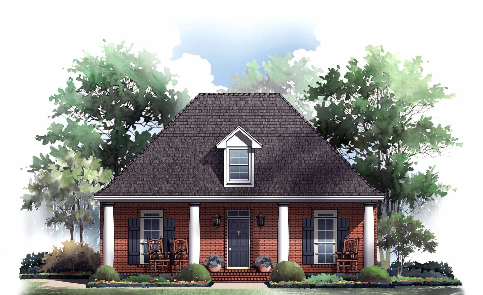 HPG-1733-1: Brooklyn Meadow - House Plan Gallery