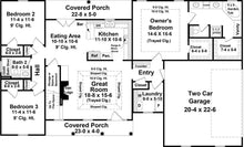 HPG-1800-1: The Carlton - House Plan Gallery