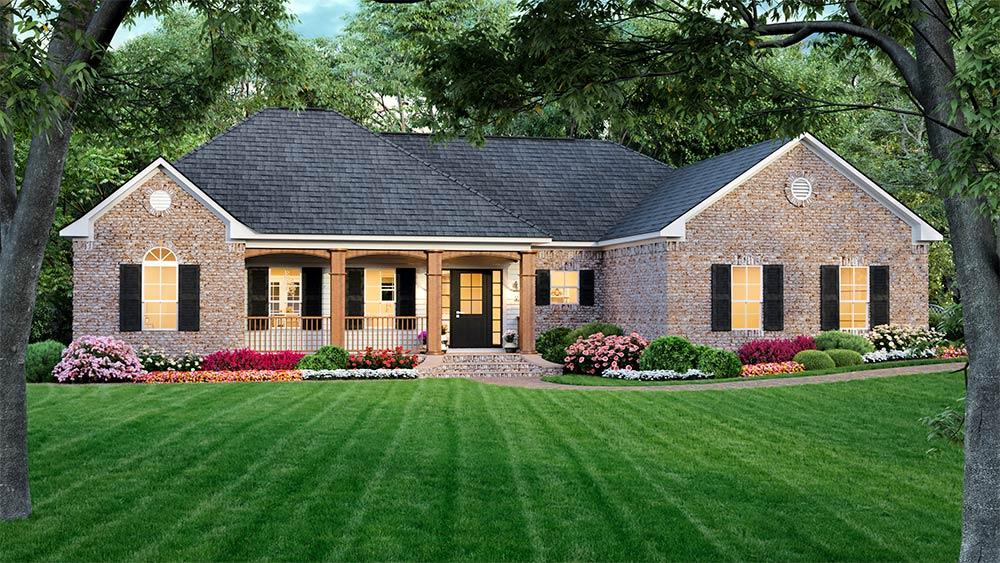 HPG-1800-1: The Carlton - House Plan Gallery