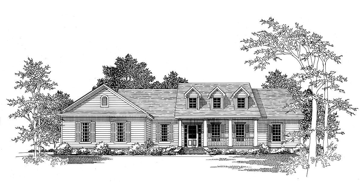 HPG-18004-1: The Hickory Lane - House Plan Gallery