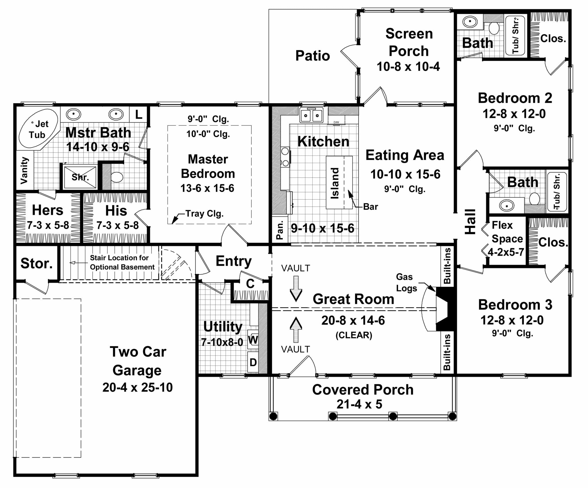 HPG-18004-1: The Hickory Lane - House Plan Gallery