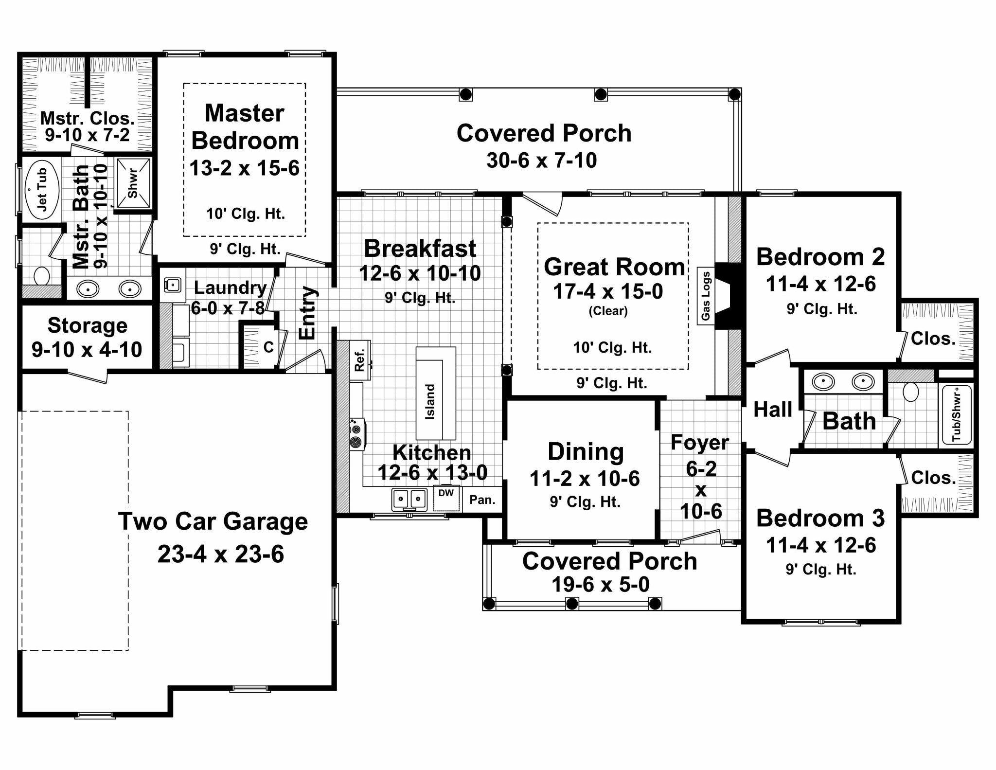 HPG-18006-1: The Allen Ridge - House Plan Gallery