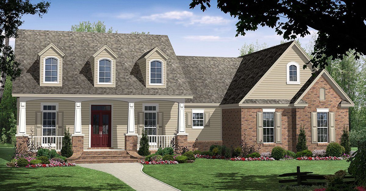 HPG-1800B-1: The Pecan Orchard - House Plan Gallery