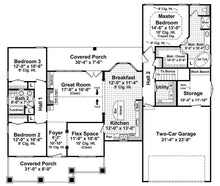 HPG-1800C-1: The Lexington Ridge - House Plan Gallery