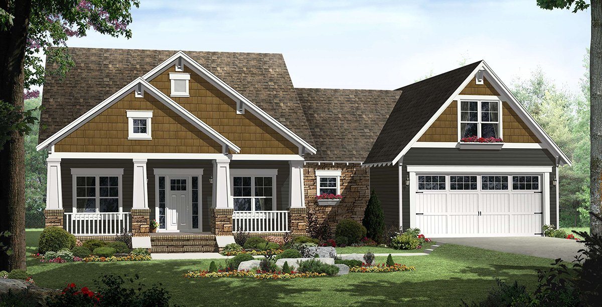 HPG-1816C-1: The Lexington Avenue - House Plan Gallery