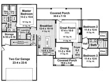 HPG-1818B-1: The Allen Hill - House Plan Gallery