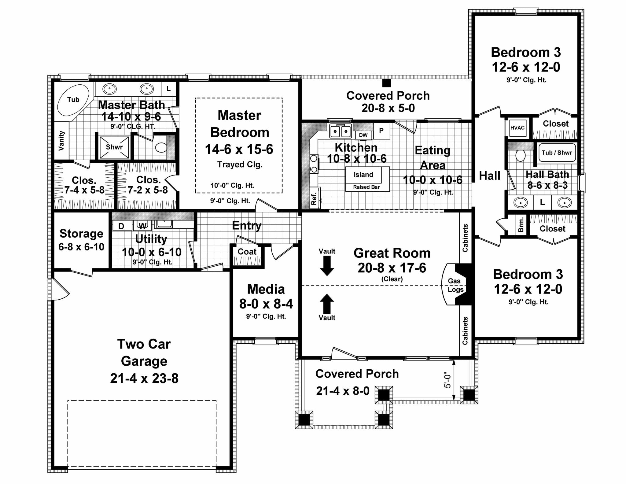 HPG-1853-1: The Paxton Ridge - House Plan Gallery