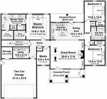 HPG-1876B-1: Paxton Road - House Plan Gallery