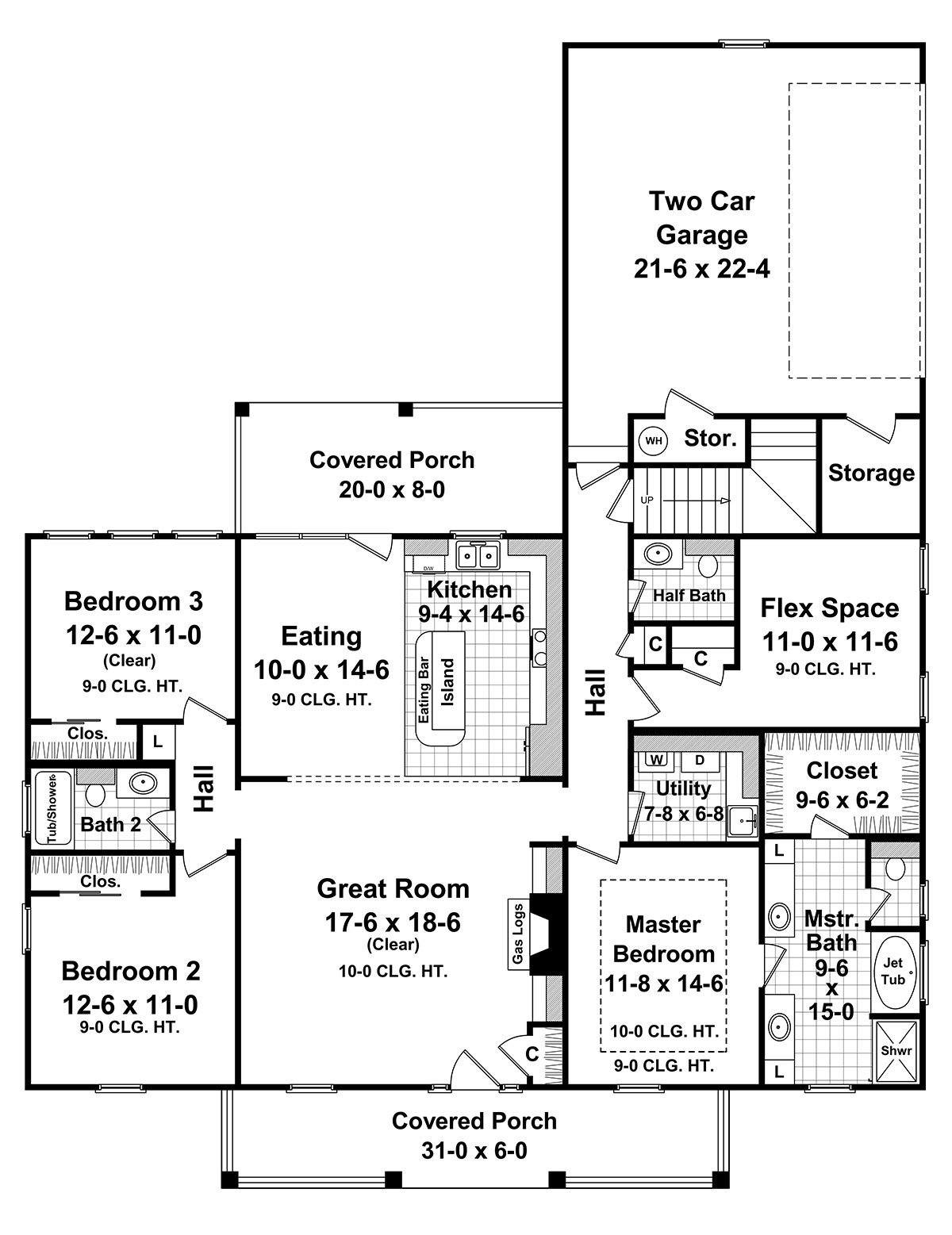 HPG-1888-1: The Mayberry - House Plan Gallery