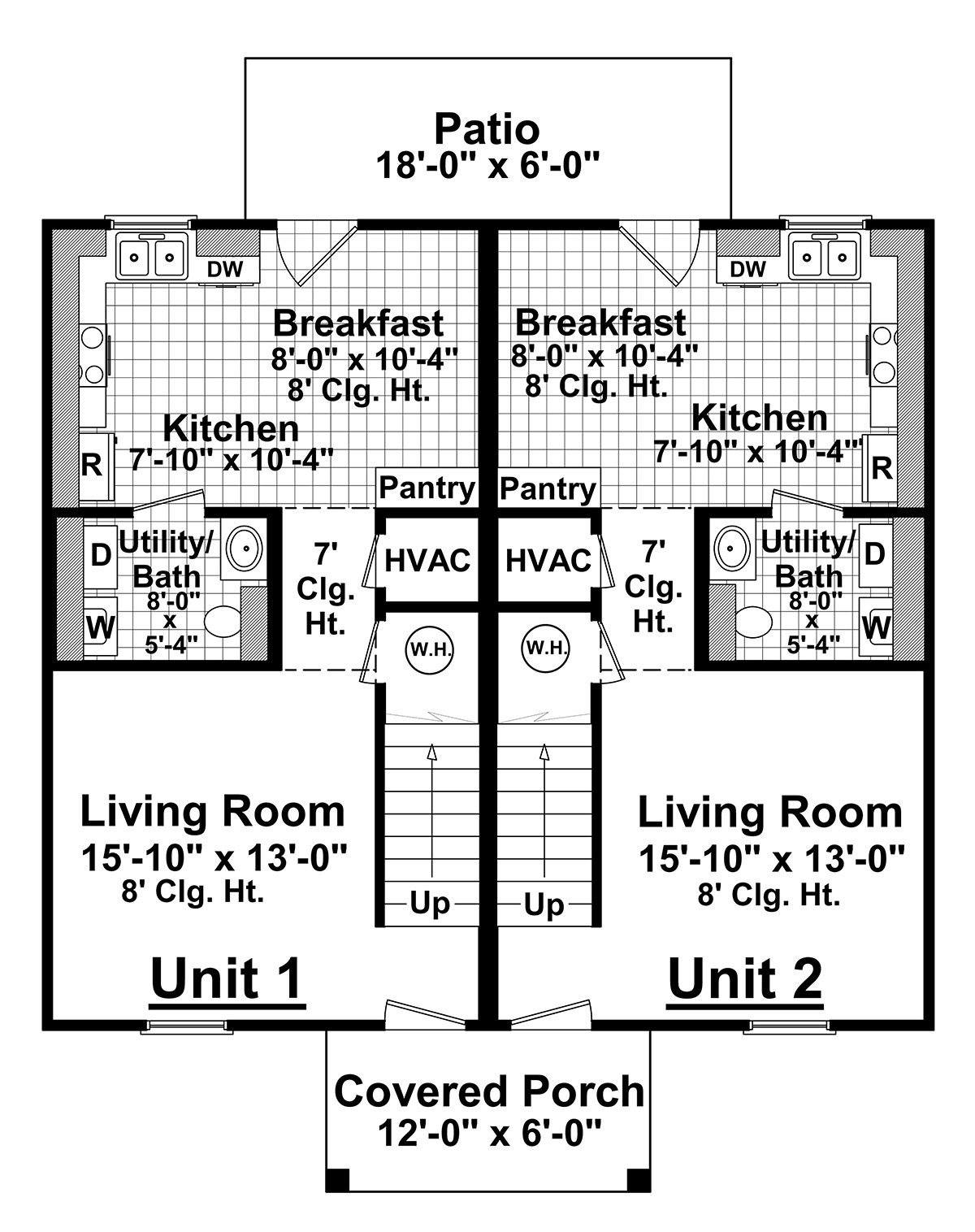 HPG-1890-1: The Redwood Lane - House Plan Gallery