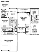 HPG-1900-1: The Hickory Hollow - House Plan Gallery