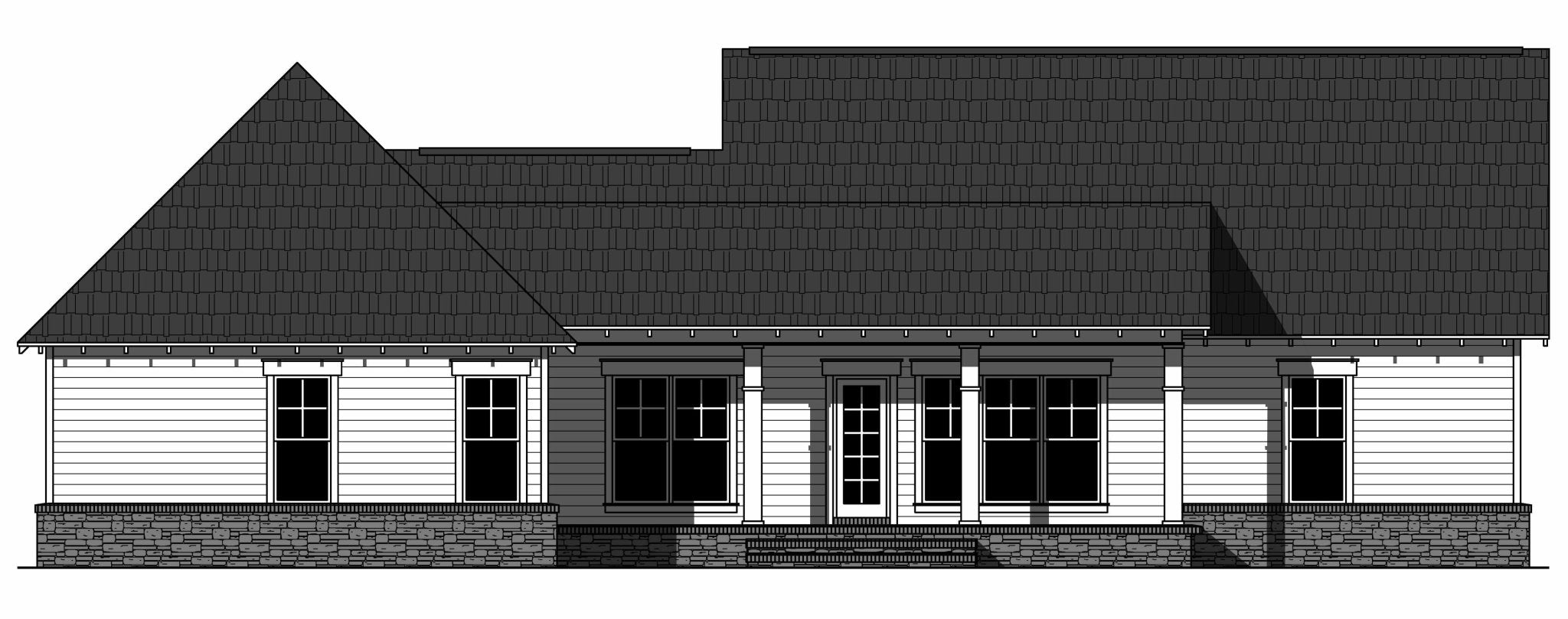 HPG-19002B-1: The Walnut Ridge - House Plan Gallery