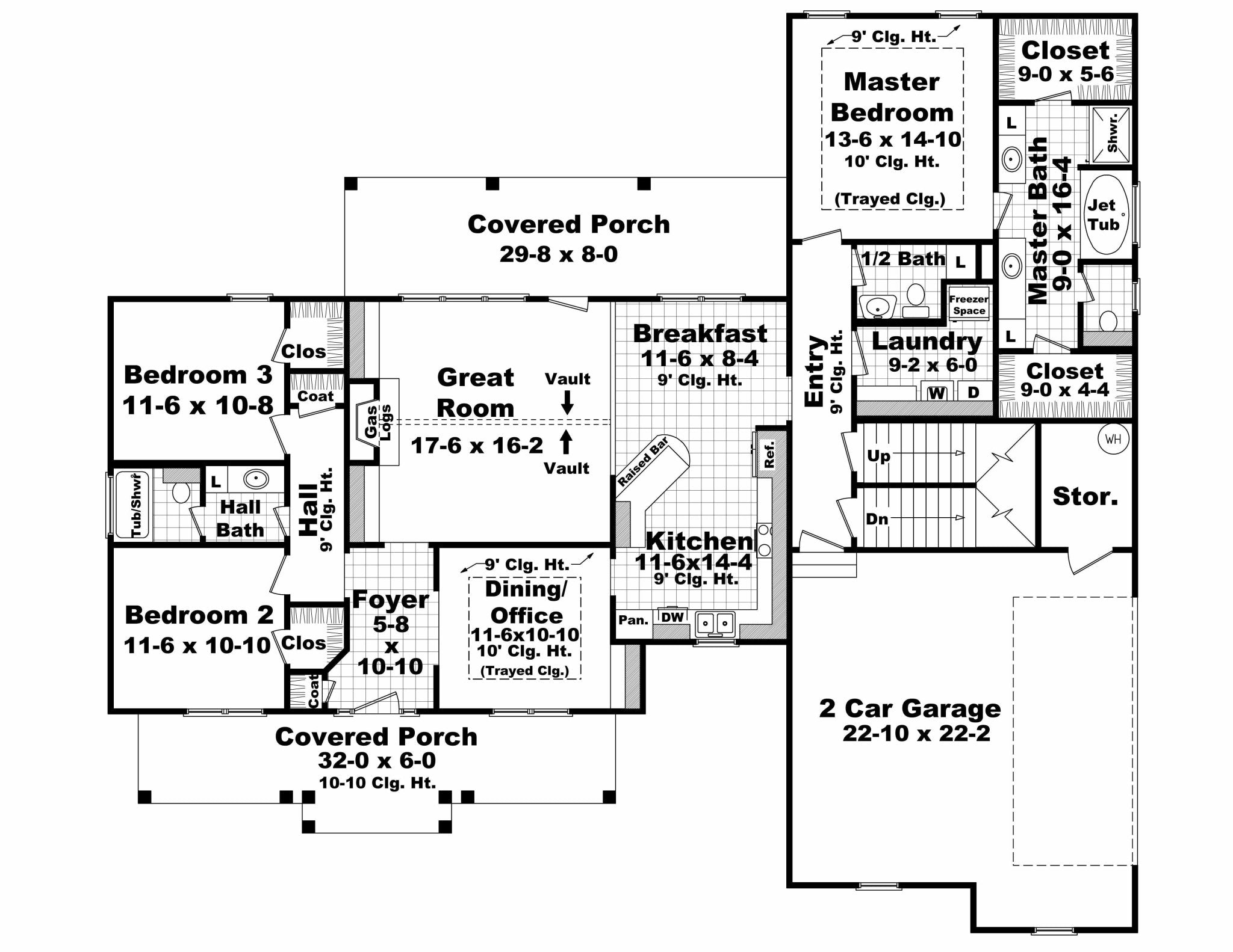 HPG-1919-1: The Beechwood Ridge - House Plan Gallery