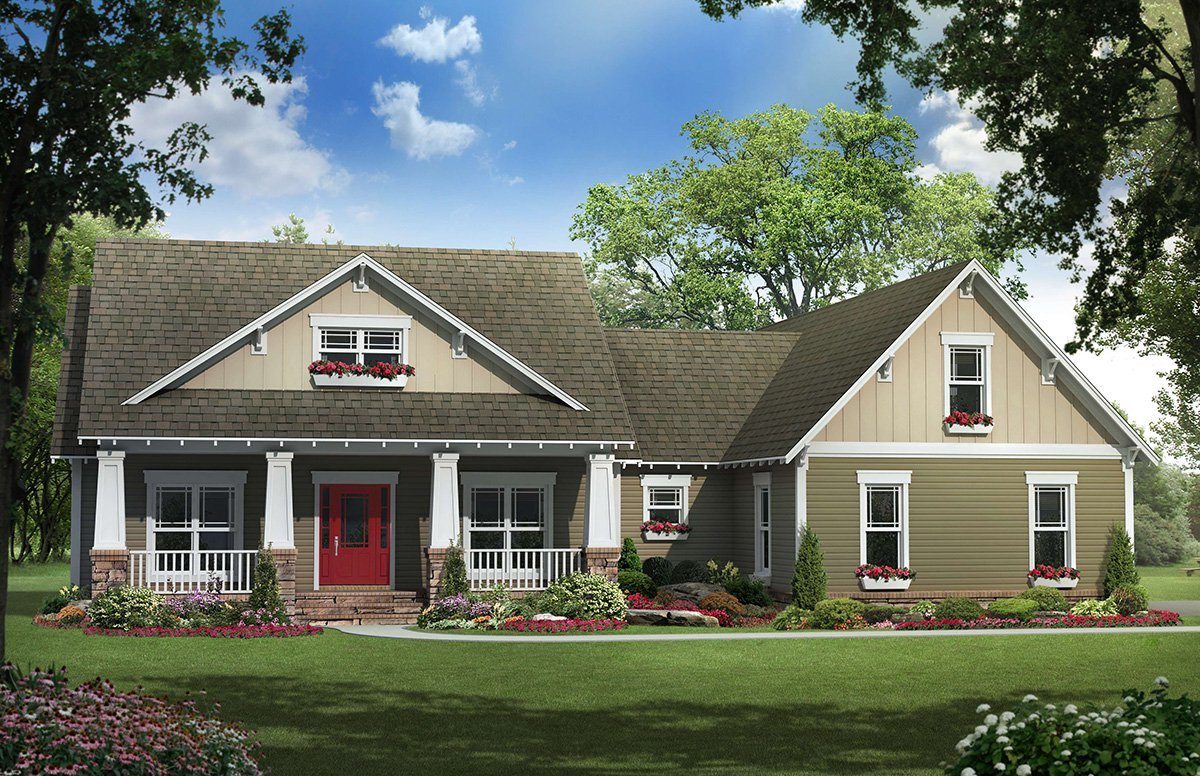 HPG-19192-1: The Sherwood Lane - House Plan Gallery