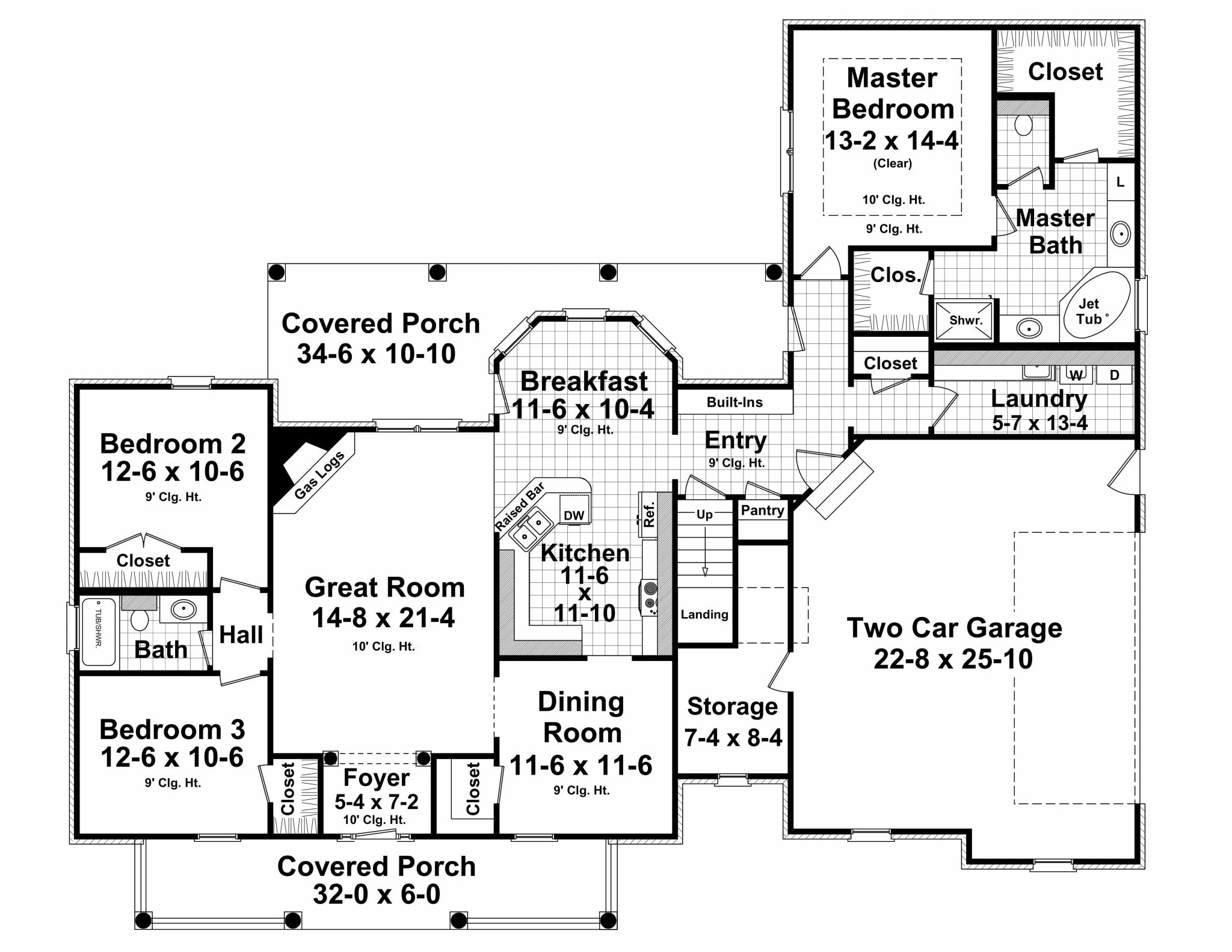 HPG-1934-1: The Westover Lane - House Plan Gallery