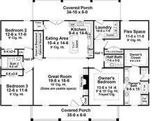 HPG-1951-1: The Williamsburg Lane - House Plan Gallery