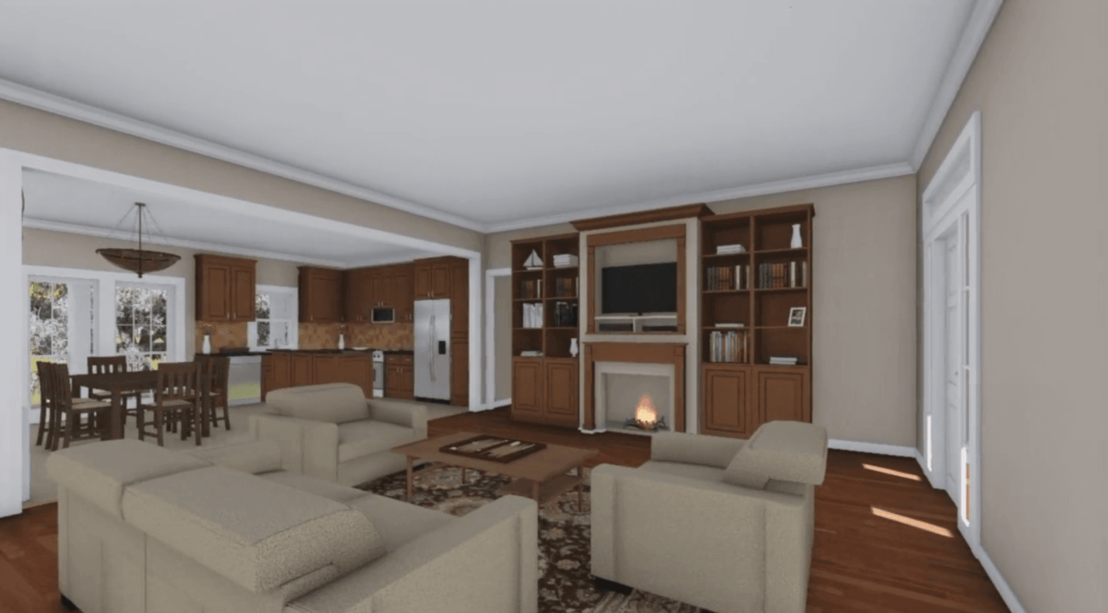 HPG-1951-1: The Williamsburg Lane - House Plan Gallery