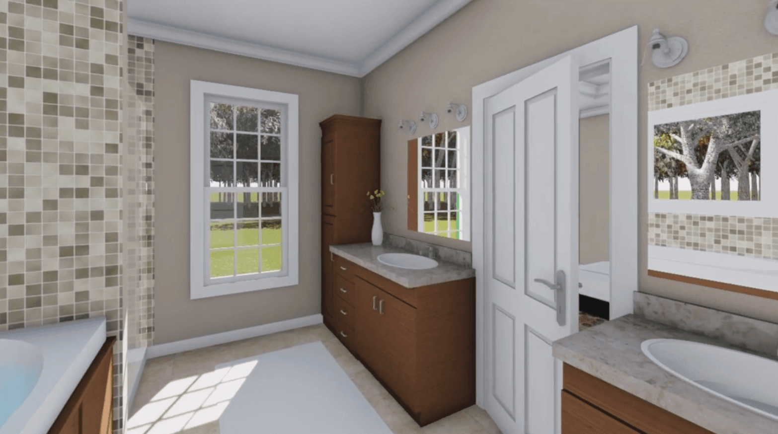 HPG-1951-1: The Williamsburg Lane - House Plan Gallery