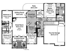 HPG-1955-1: Driftwood Cove - House Plan Gallery