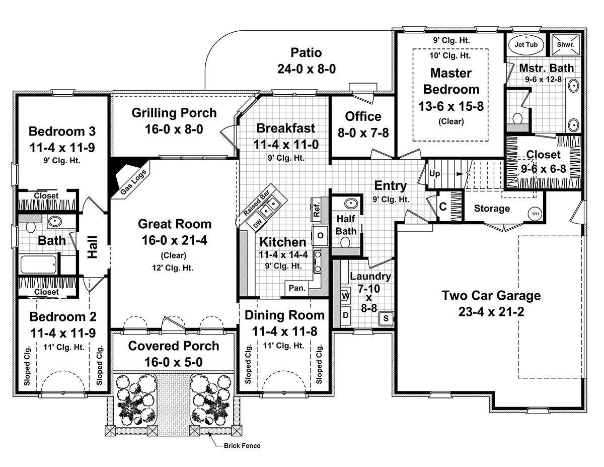 HPG-1992-1: The Ridgeway Lane - House Plan Gallery