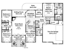 HPG-1992-1: The Ridgeway Lane - House Plan Gallery