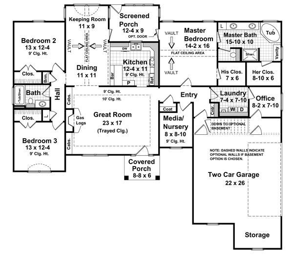 HPG-2000-1: The Stone Brook - House Plan Gallery