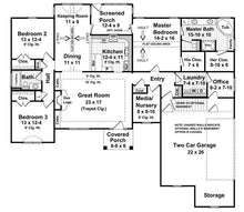 HPG-2000-1: The Stone Brook - House Plan Gallery