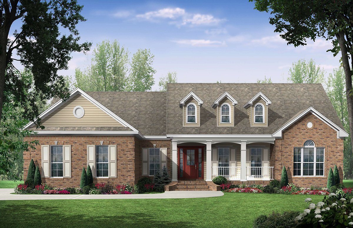 HPG-2000B-1: The Pecan Meadow - House Plan Gallery