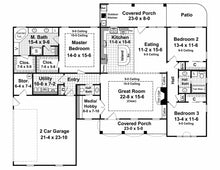 HPG-2000B-1: The Pecan Meadow - House Plan Gallery