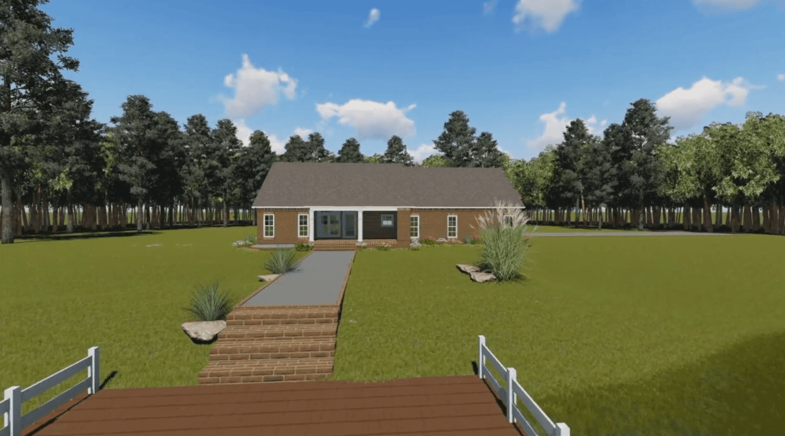 HPG-2000B-1: The Pecan Meadow - House Plan Gallery