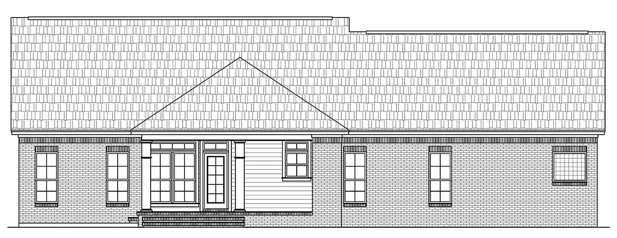HPG-2000B-1: The Pecan Meadow - House Plan Gallery