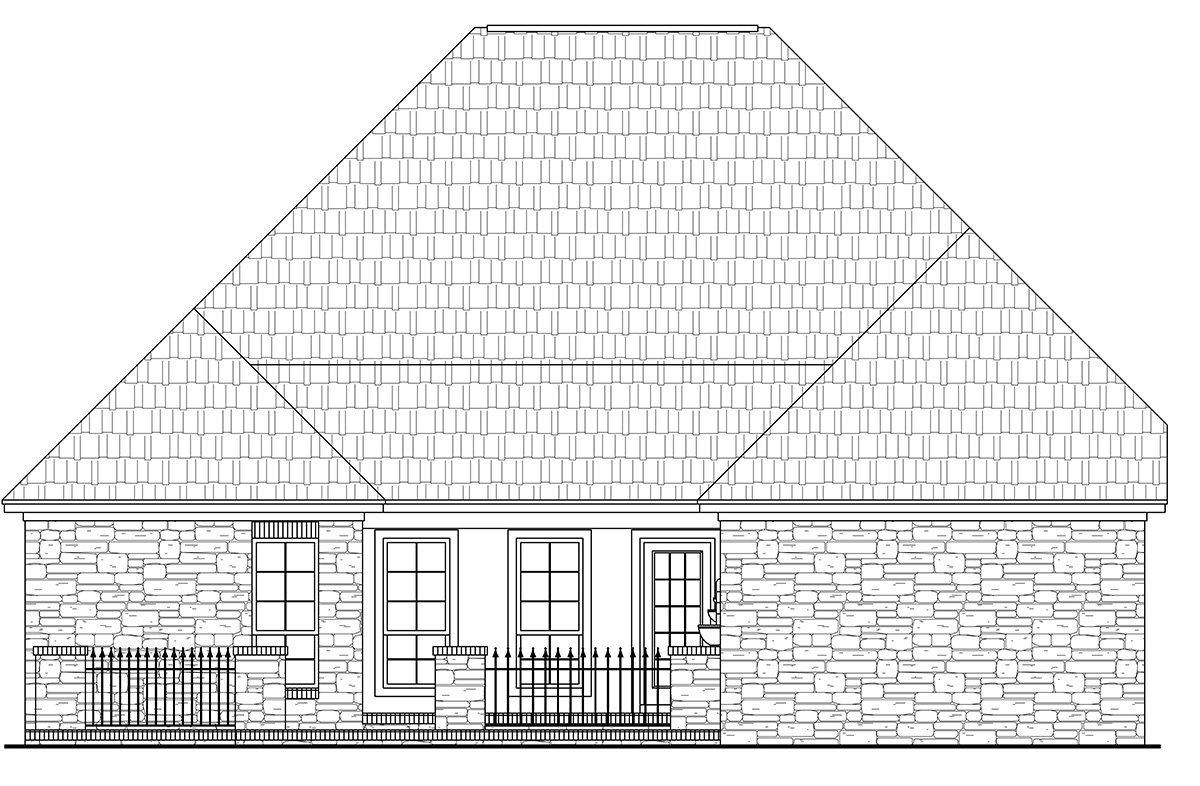 HPG-2000C-1: The Cambridge Lane - House Plan Gallery