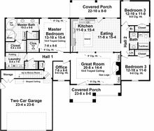 HPG-2001B-1: Wilson's Landing - House Plan Gallery