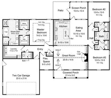 HPG-2003-1: The Winchester - House Plan Gallery