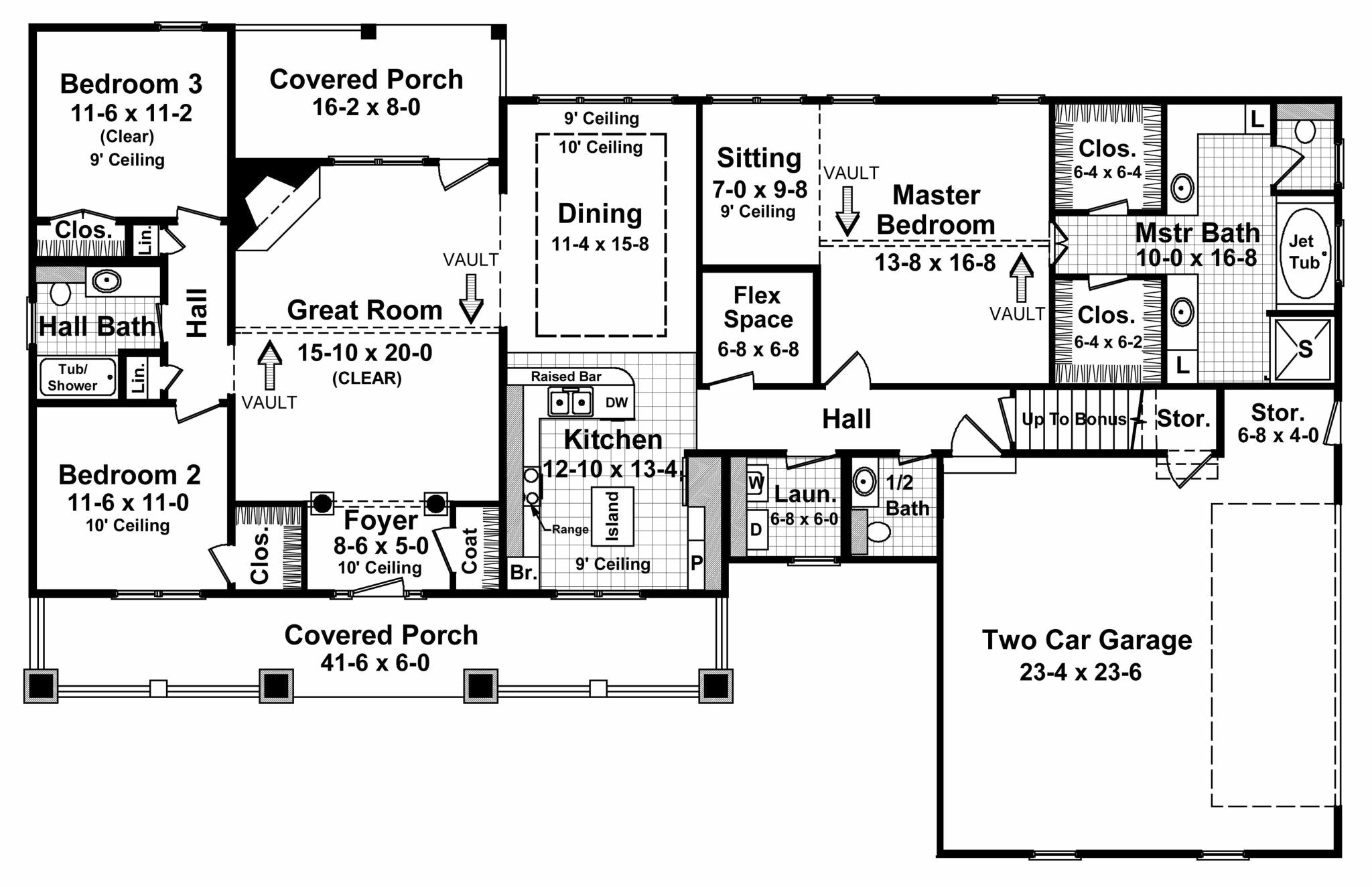 HPG-2008-1: The Stonebridge - House Plan Gallery