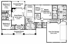 HPG-2008-1: The Stonebridge - House Plan Gallery