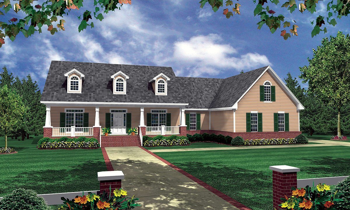 HPG-2008-1: The Stonebridge - House Plan Gallery