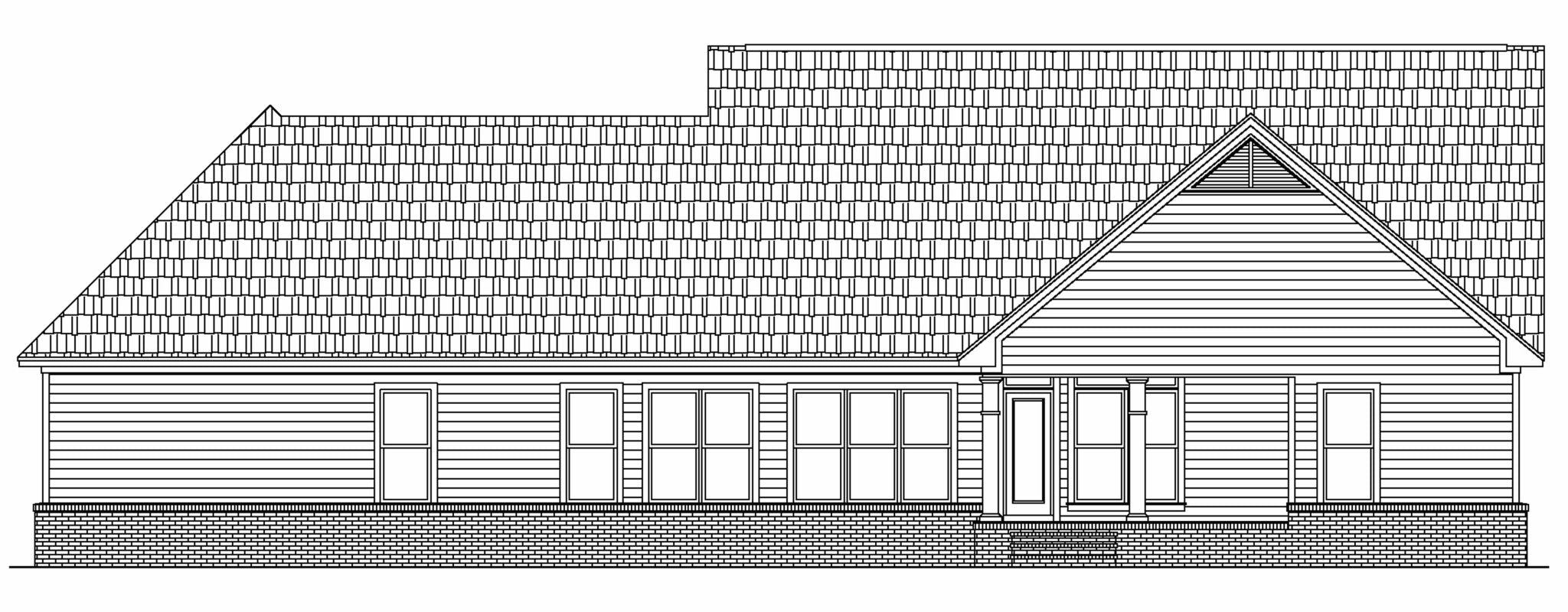 HPG-2008-1: The Stonebridge - House Plan Gallery
