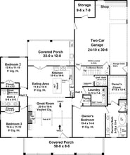 HPG-2041-1: The White Oak - House Plan Gallery
