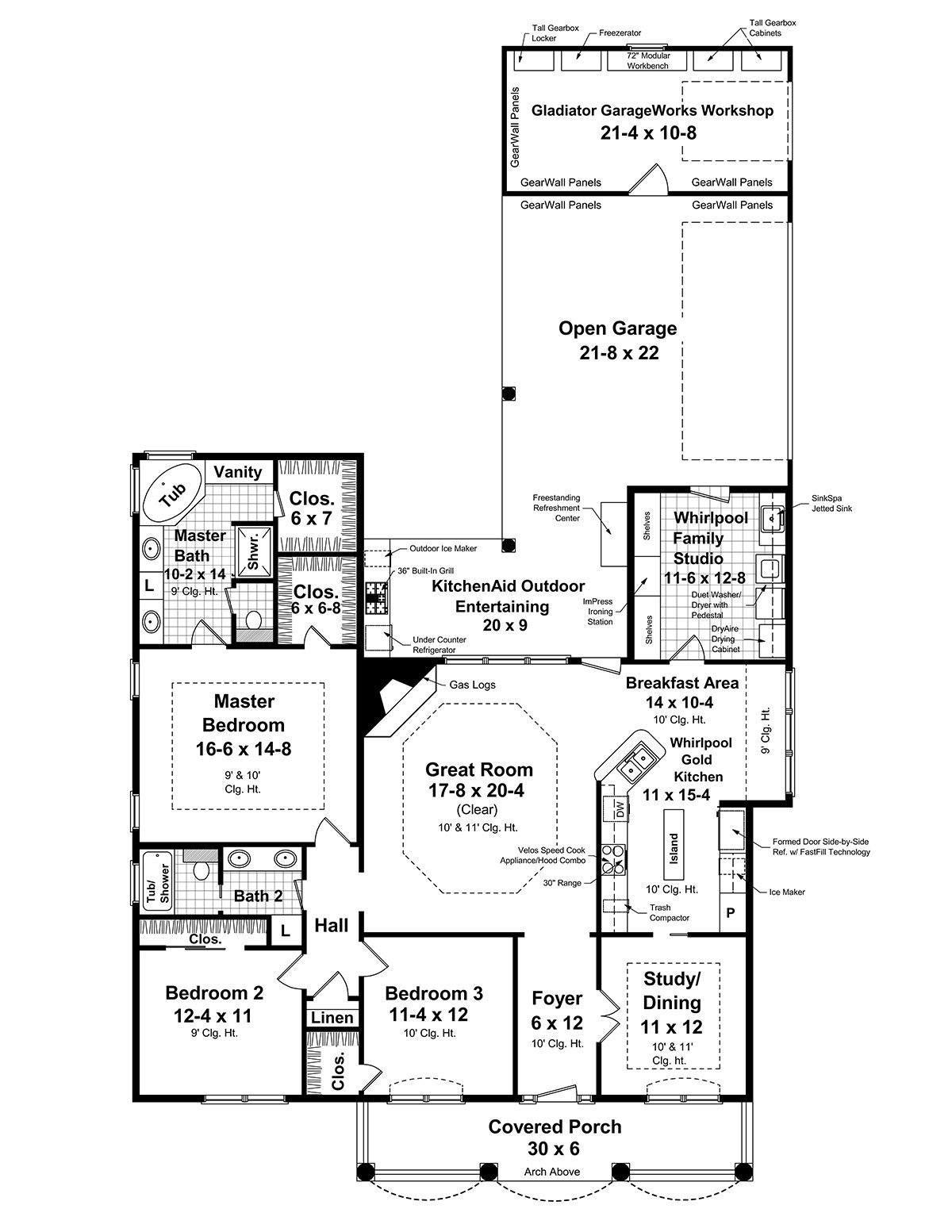 HPG-2050-1: The Ridgely - House Plan Gallery