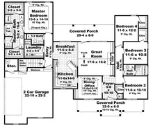 HPG-21003-1: The Baymont Lane - House Plan Gallery