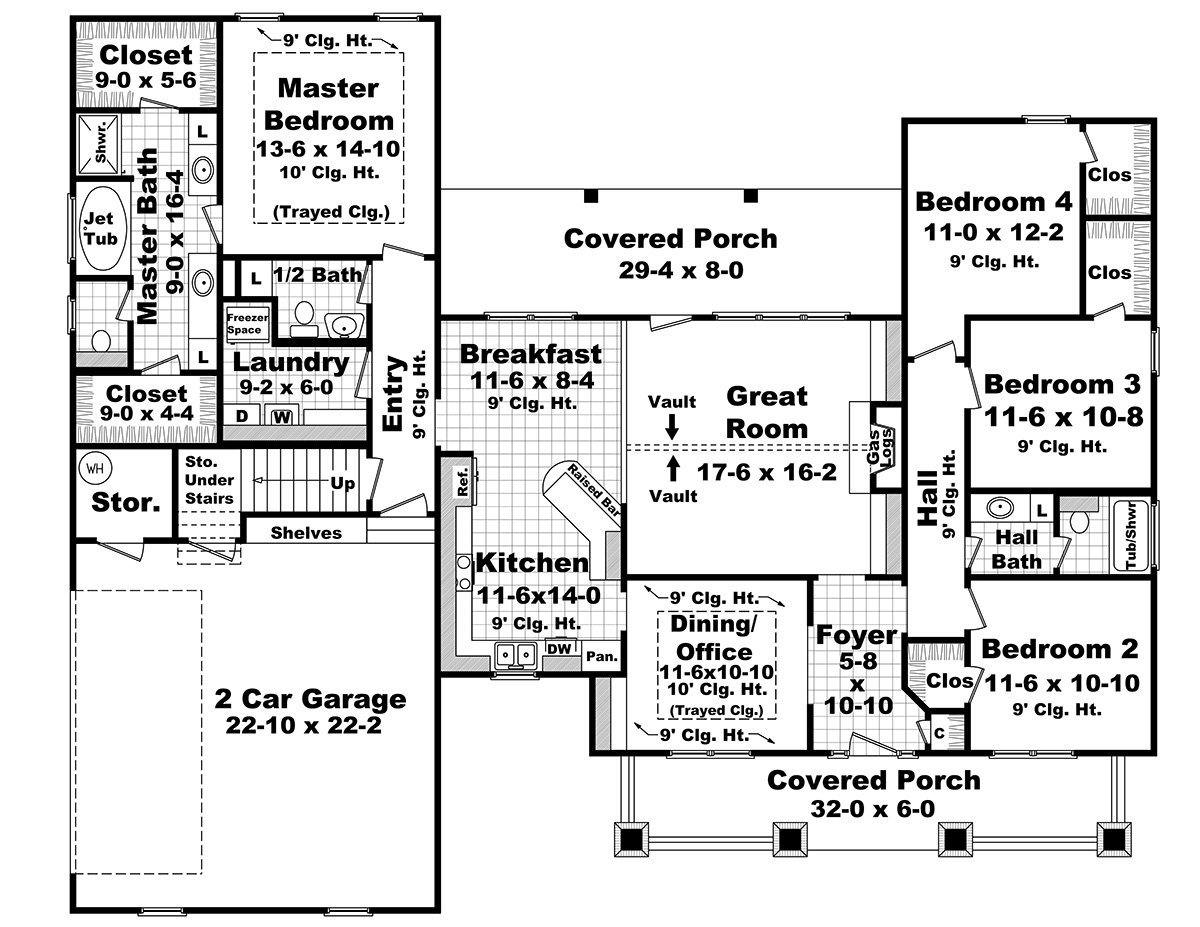 HPG-21004-1: The Hartford Ridge - House Plan Gallery