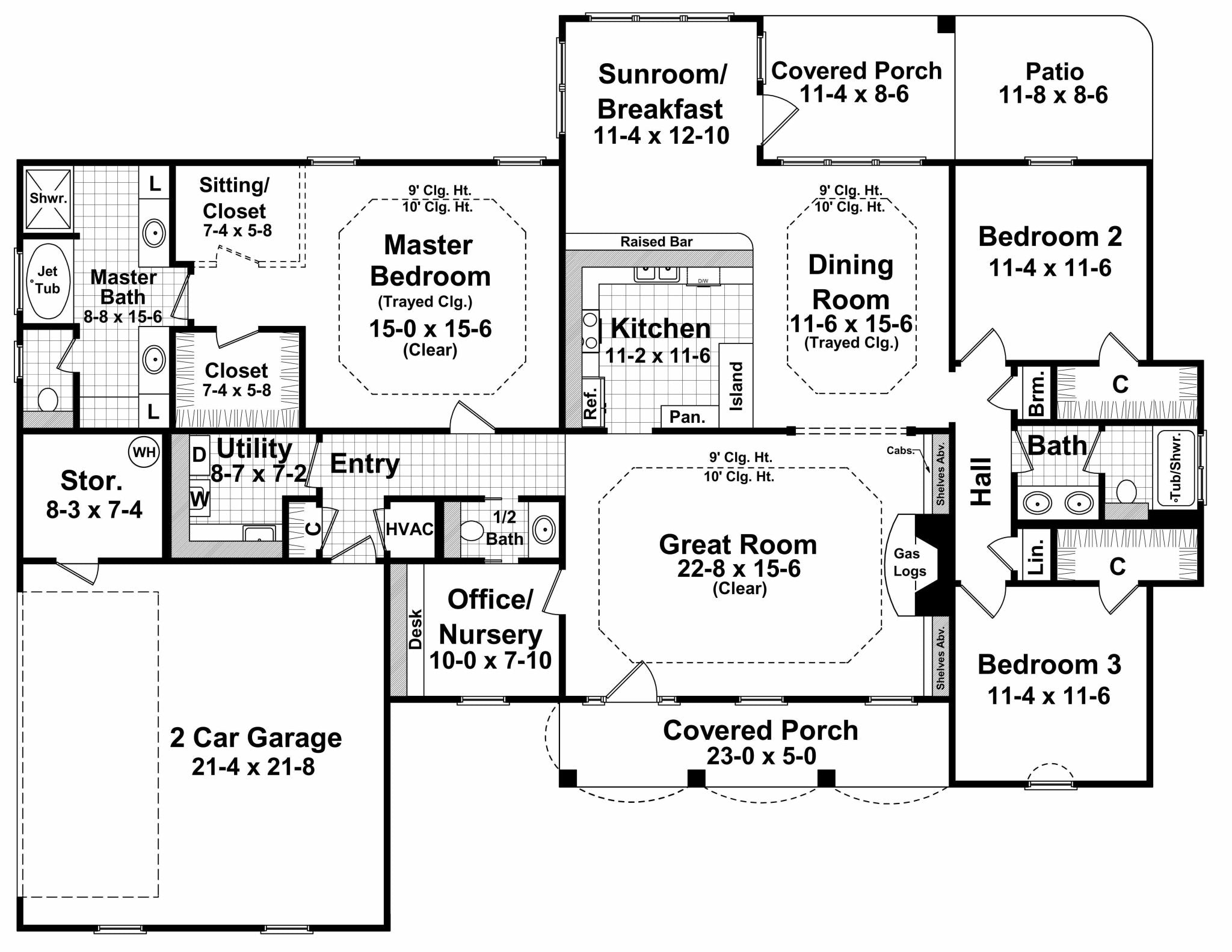 HPG-2103-1: The Willow Bend - House Plan Gallery