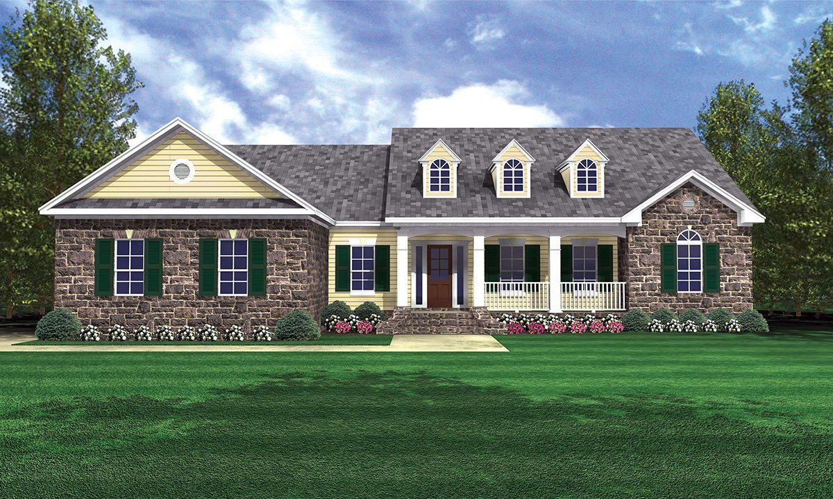 HPG-2103-1: The Willow Bend - House Plan Gallery