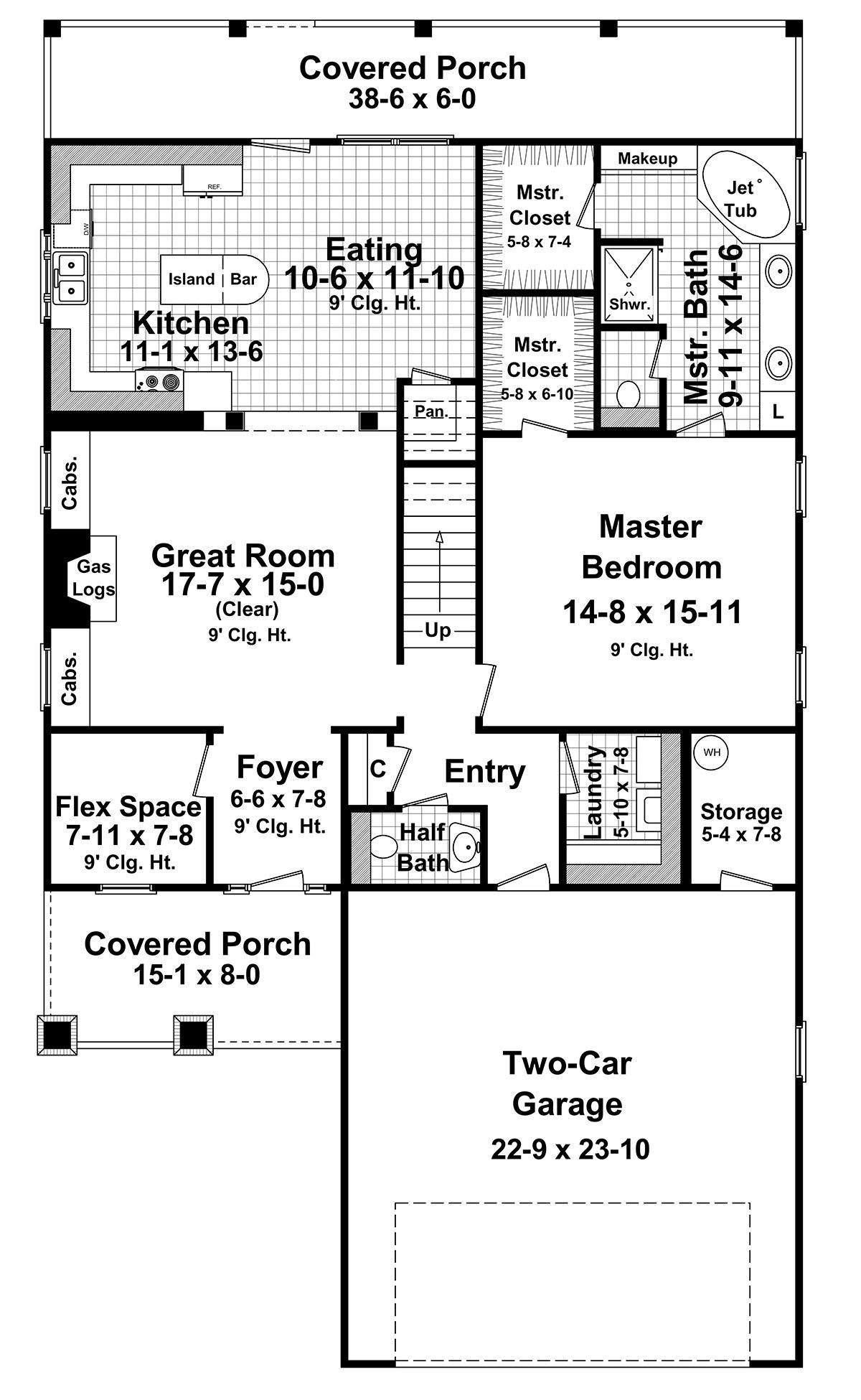 HPG-2104-1: The Devonshire - House Plan Gallery