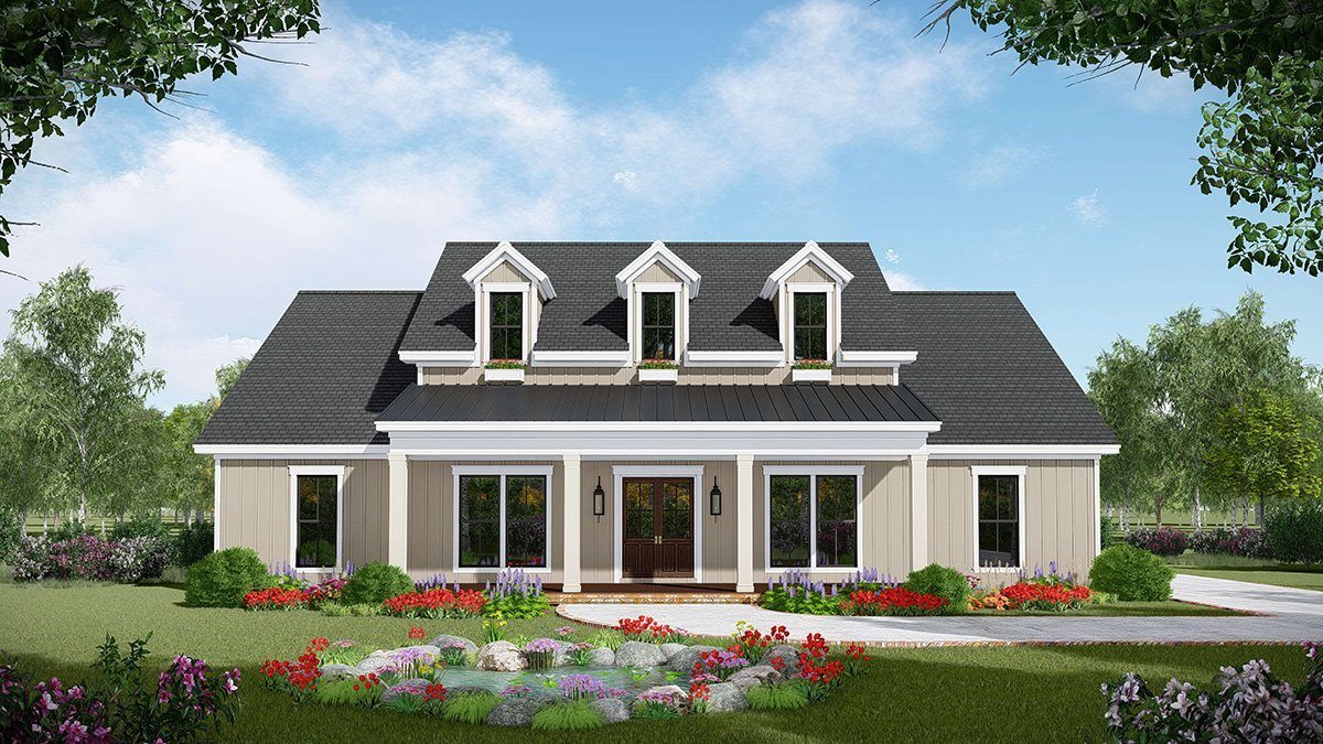 HPG-2107B-1: Pecan Grove - House Plan Gallery