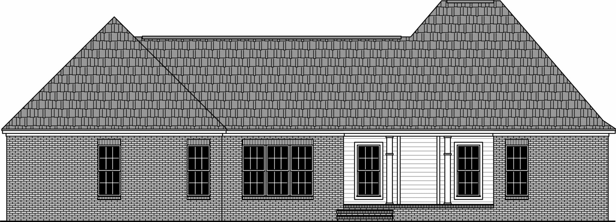 HPG-2108C-1: The Hickory Creek - House Plan Gallery