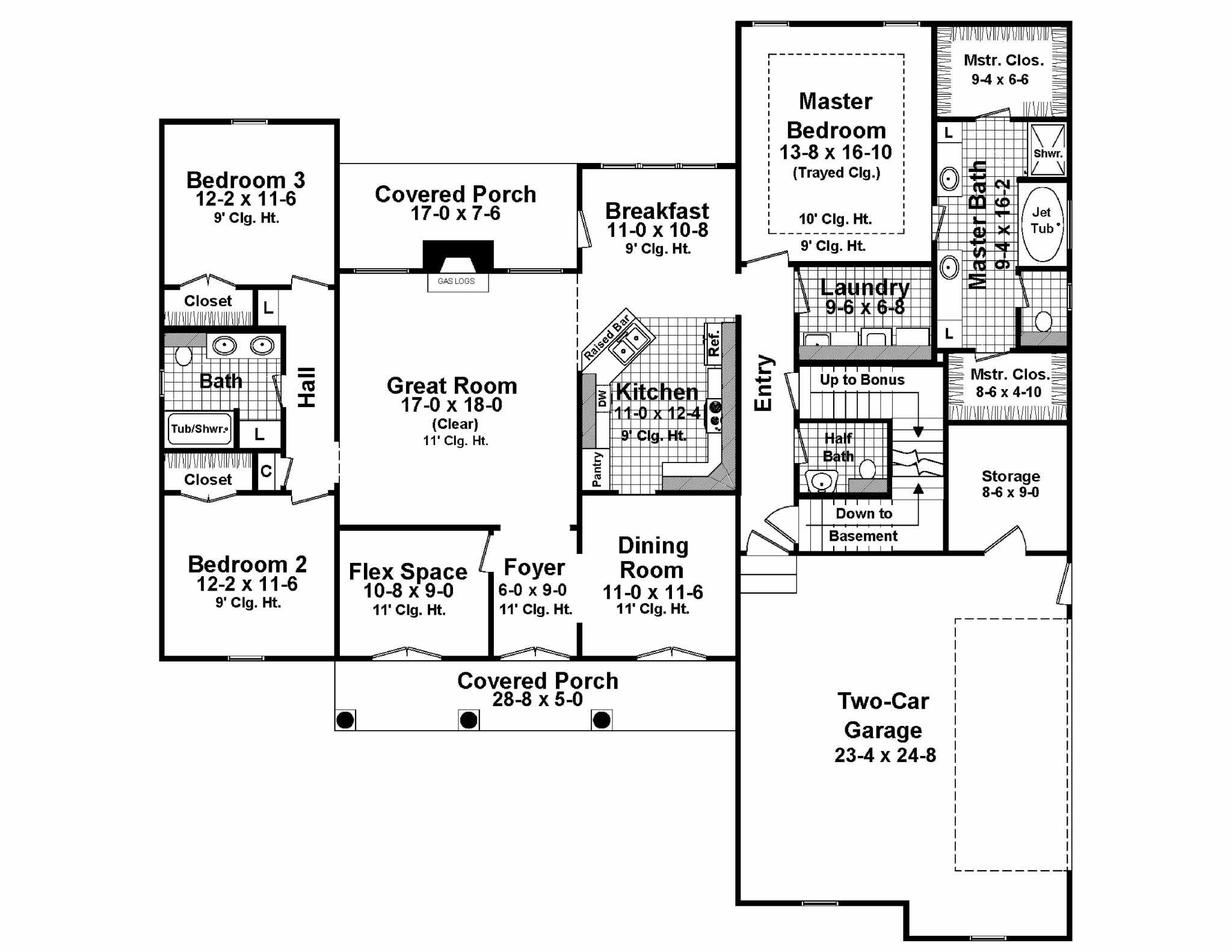 HPG-2117-1: The Bellmont - House Plan Gallery
