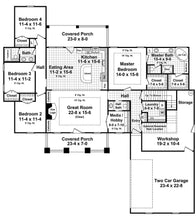 HPG-2140-1: The Canterbury Lane - House Plan Gallery